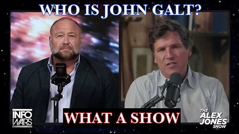 Alex Jones _ Tucker Carlson Breaks The Internet In most EPIC Interview this year. TY JGANON, SGANON