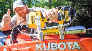 Don’t Ruin Your Tractor! Greasing A Kubota BX2380 Loader