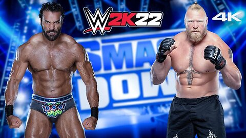 WWE 2K22: Jinder Mahal Vs. Brock Lesnar - (PC) - [4K60FPS] - Epic Gameplay!