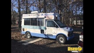 Fixer Upper 2000 GMC 3500 Savanna Ice Cream Truck| Mobile Soft Serve Unit for Sale in Virginia
