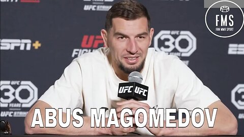 Abus Magomedov Promis to KO Sean Strickland UFC pre fight press conference