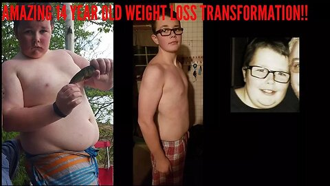 57lb Weight Loss Transformation | 14 Years Old | 198lb - 141lbs | SNAKE DIET