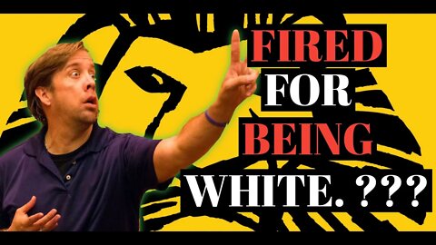 Lion King signer says he was fired for being white