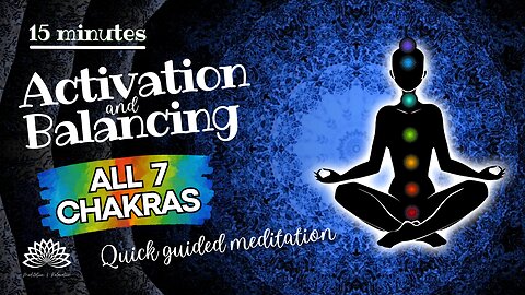The 7 Chakras Alignment and Activation Guided Meditation ❤️🧡💛💚💙💜🤍