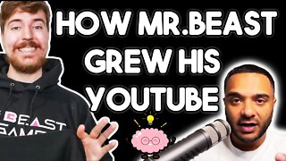 How @MrBeast Grew His YouTube Channel (GENIUS)