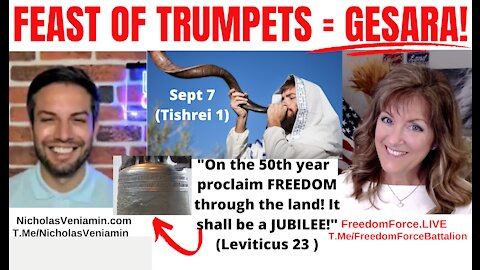 FEAST OF TRUMPETS = GESARA! SEPT 7 9-7-21