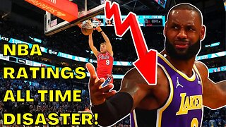 NBA All Star Game Ratings Are LOWEST OF ALL TIME! Lebron James & Adam Silver RUIN NBA Basketball!