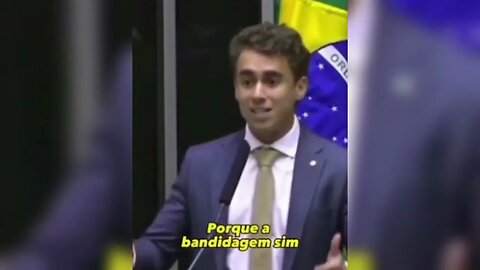 Nikolas Ferreira em seu discurso expõe a hipocrisia da esquerda #video #nikolas