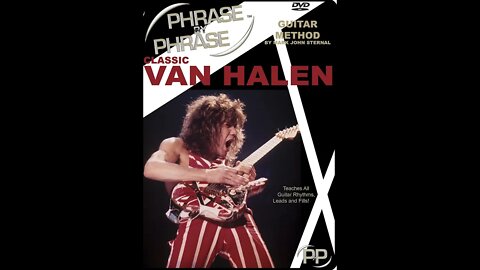 CLASSIC VAN HALEN Phrase By Phrase Guitar Method Full DVD by Marko "Coconut" Sternal