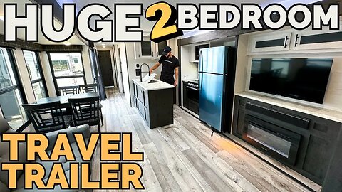 WOW! This 2 Bedroom Travel Trailer is Huge! 2023 SPORTSMEN 364BH by KZ