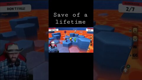 Save of a lifetime #stumbleguys #stumbleguyslive #stumbleguysvideos