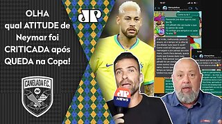 "PRA QUÊ EXPOR ESSAS MENSAGENS? Cara, o Neymar PARECE que SEMPRE QUER..." POST do craque GERA DEBATE