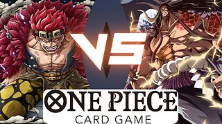 Kaido [ Blue/Purple ] VS Eustass Kid [ Green ] | OPTCG BATTLE | One Piece Card Game Gameplay