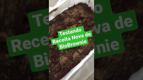 Biomassa Prebiótica | Testando Receita Nova #biobrownie @NaturalFoodBa #biomassa