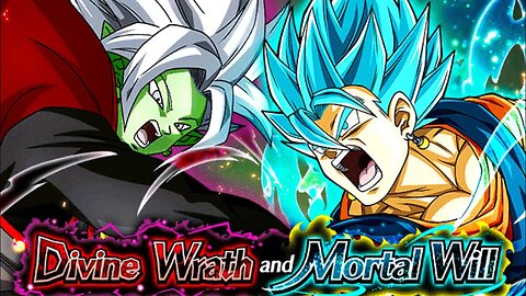 Dokkan Battle Divine Wrath and Mortal Will Supreme Fusin Run