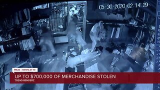 Up to $700,000 of merchandise stolen from Trend Benderz in overnight Milwaukee looting