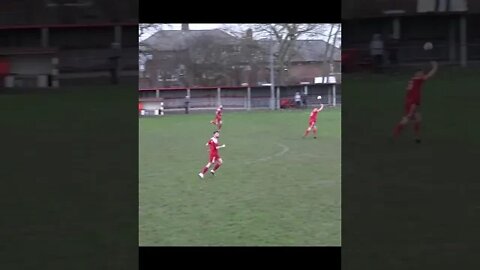 Grassroots Football Goal! | Poulton FC take the lead against Blackpool Wren Rovers #shorts