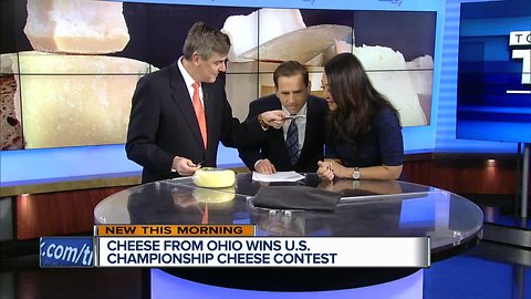 Vince and Susan smell the best cheese in the U.S. on Live at Daybreak
