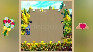 Colorful house in the forest #Videos #Puzzle #VideosPuzzle #Anime #Animation #Shorts