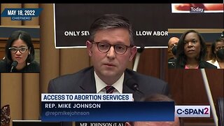 FLASHBACK: Speaker Mike Johnson Leaves an Abortion Activist Speechless 😮