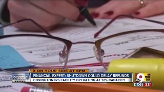 Shutdown could delay tax refunds