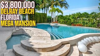Reviewing $3,800,000 Florida Deleray Beach Mega Mansion