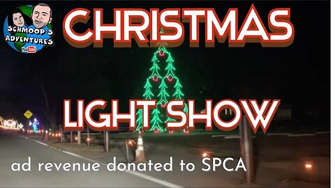 Merry Christmas light show, Sandy Point State Park near Annapolis Md. (DONATE BY WATCHING)