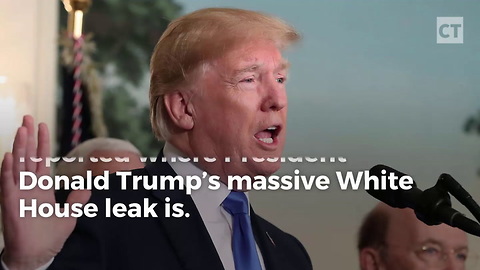 Breaking Report: WH Leaker Found, Much Worse Than We Thought