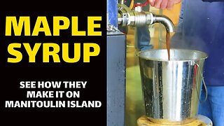 MAPLE SYRUP: See How They Make It on Manitoulin Island