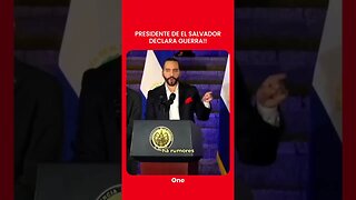 Presidente de El Salvador Declara Guerra ao Crime Organizado!