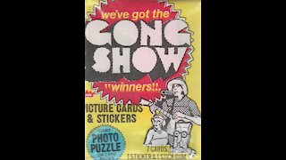 Gong Show Picture Cards and Stickers Packs (1977, Fleer) -- What's Inside