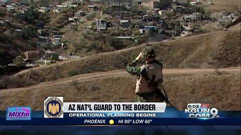 150 Guardsmen expected to arrive at AZ border this week