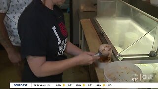 Local ice cream shop gives back