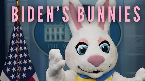 Giant rabbits in the White House.