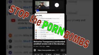 #StopthePornBombing @YouTube