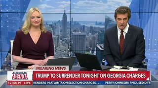 Trump to surrender tonight on Georgia charges