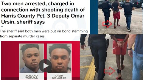 Houston: Ankle monitors lead investigators to suspects charged in Deputy Omar Ursin murder
