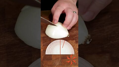 Dicing an Onion Faster than the Pros! #kitchentips #shorts