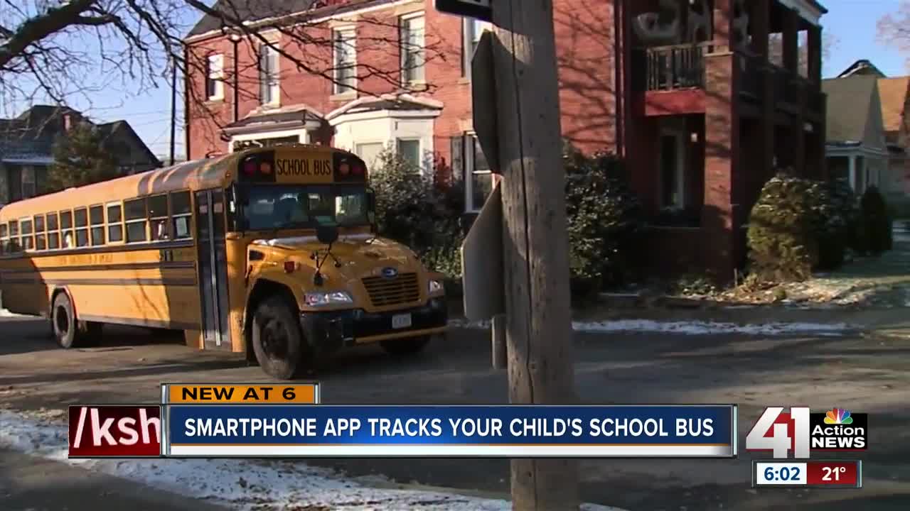App allows KCPS parents to track child's bus in real time