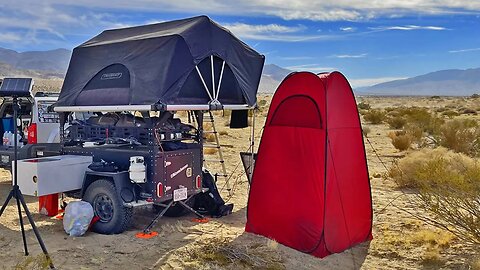 STRUGGLES of Full Time Truck Camping in a Rooftop Tent & going to the Bathroom Off Grid