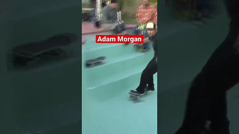 Sweet Frontside Air by Adam Morgan #poolskateboarding #poolskating #bowlskating #emptypool