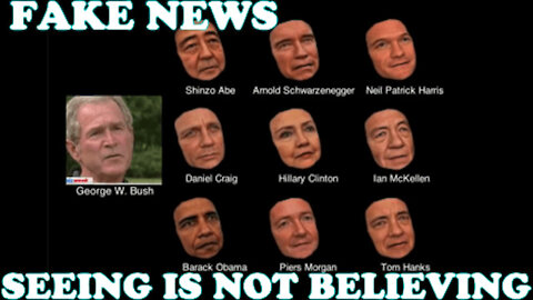 SEEING IS NOT BELIEVING! SPOT THE FAKE OBAMA