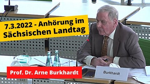 Prof. Dr. Arne Burkhardt zu Impfschäden: Das zeigen Obduktionen | Anhörung im sächs. Landtag