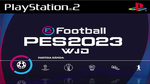 NOVO PES 2023 (PS2) BRASILEIRÃO E EUROPEU 100% ATUALIZADO