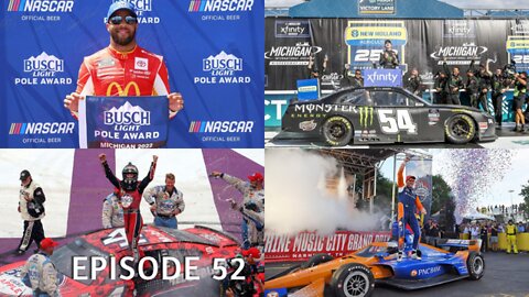 Episode 52 - American Flat Track, IndyCar in Nashville, NASCAR in Michigan, Bubba Wallace, and More