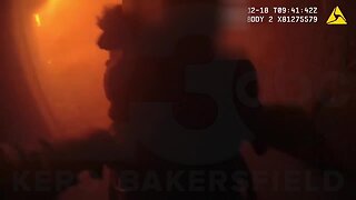 Bodycam footage shows deputies rescuing two people from house fire