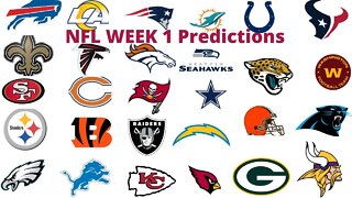 Packers, Bills, Ravens will shine. Week 1 NFL Predictions!!!