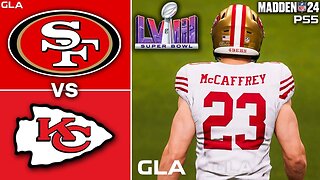 49ers vs. Chiefs Simulation | Super Bowl 58 | Madden 24 PS5