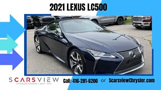 Used 2021 Lexus LC500 - Luxury Used Cars - Scarsview