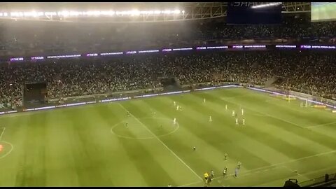 O exato momento em que Endrick estreou no profissional para euforia da torcida do Palmeiras